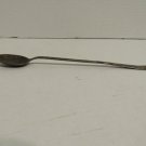 Vintage Silver Teaspoon, Primative Home Piece, Collectible Spoon, 9" long