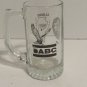 1997 Illinois Bowling Association Glass Mug, Collectible Mug