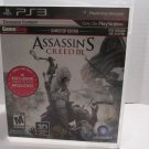 Assassin's Creed III 3 GameStop Edition (PS3, 2012) Case & Disc Only - No Manual