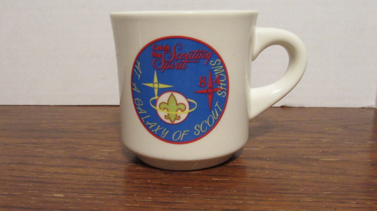 1984 Scout Show Boy Scout Cup Mug Catch The Scouting Spirit