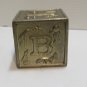 Raimond Japan Silver ABC, 123, Block Bank, This is a Cute Little Vintage Bank
