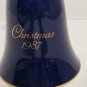 Vintage 1987 Christmas Bell By Avon Snowflake Top 5" Bell Avon Bell