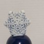 Vintage 1987 Christmas Bell By Avon Snowflake Top 5" Bell Avon Bell