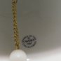 Vintage 1987 Christmas Bell By Avon Snowflake Top 5" Bell Avon Bell