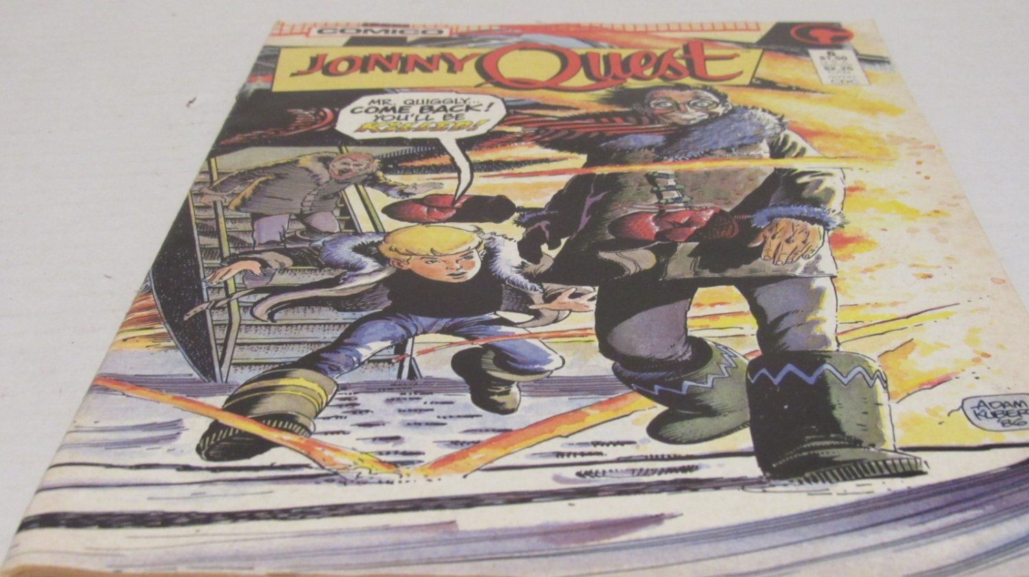 Jonny Quest 1986 #6 Comic Book Little Wear From Use See Photos