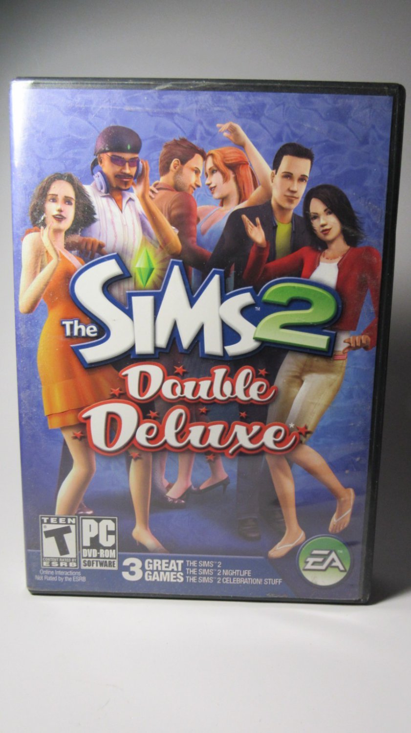 The Sims 2 Double Deluxe (PC) - 3 Games in 1 - Complete with Manual