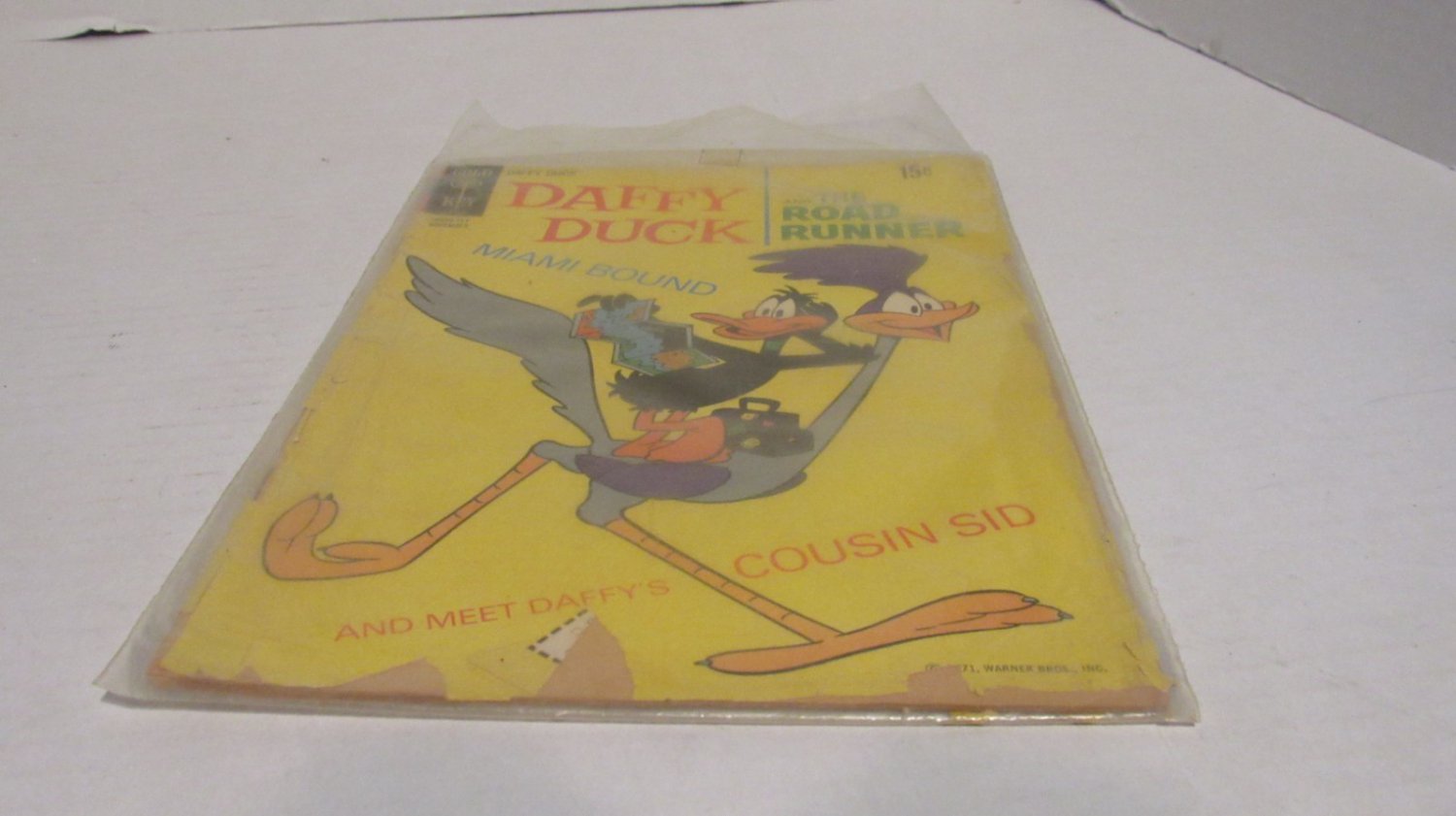 1971 Daffy Duck Comic Book Warner Bros Comic Gold Key Comic Vintage Comic Book
