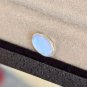 Royal Blue Sheen Moonstone Oval Cabochon, Sri Lanka Loose Gemstone for Ring