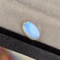 Royal Blue Sheen Moonstone Oval Cabochon, Sri Lanka Loose Gemstone for Ring