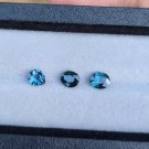 Natural Blue Spinel Lot 3Pcs Oval Pear Shapes Gem Parcel Natural Blue Spinel Lot 3Pcs Oval Pear Shapes Gem Parcel
