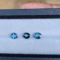 Natural Blue Spinel Lot 3Pcs Oval Pear Shapes Gem Parcel