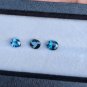 Natural Blue Spinel Lot 3Pcs Oval Pear Shapes Gem Parcel