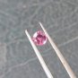 Natural Padparadscha Color Spinel Gemstone, Round Cut Pink Orange, Loose for Custom Ring