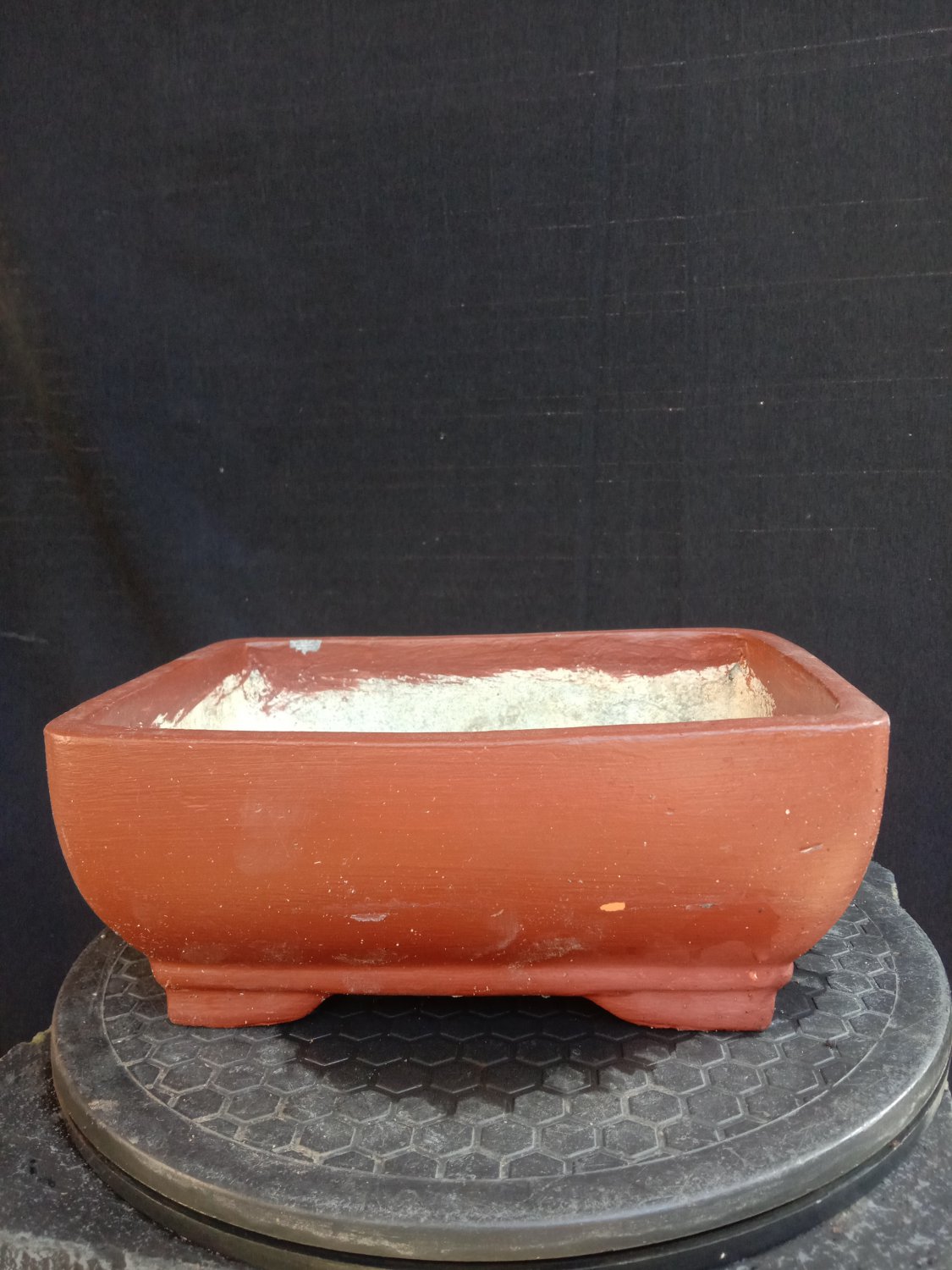 Clay bonsai pot