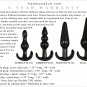 4 Piece Anal Plug Kit
