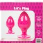 Cheeky Butt Plug Duo Pink
