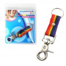 Gaysentials Nylon Key Tag with Scissor Snap