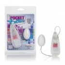Pocket Exotic Egg Vibrator Ivory Multi Speed Pocket Exotic Egg Vibrator Ivory Multi Speed