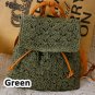 Women&acirc;��s Handmade Woven Straw Backpack | Boho Rattan Summer Travel Bag | Casual Beach Backpack