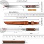 M390 Steel Meat Cutting Knife Set 62HRC Ultra Sharp Chef Kitchen Knives