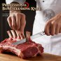 M390 Steel Meat Cutting Knife Set 62HRC Ultra Sharp Chef Kitchen Knives