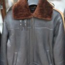 Men's Vintage Bomber Aviator Real Leather Jacket