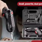 *Rechargeable Cordless Screwdriver Tool Set, Mini Household Screwdriver.