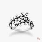 James Avery Sterling Silver Delicate Vines Ring Size 8.5