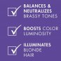 Nexxus Blonde Assure Purple Shampoo Keratin Protein, 8.5 oz
