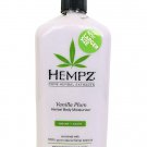 HEMPZ VANILLA PLUM Body Lotion 21 Oz New Larger Size