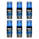 Gillette Mach3 Shaving Gel Cream Extra Comfort Travel Size 72mL 2.5oz, 6 Count
