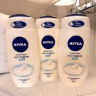 Nivea Rich Moisture Soft Shower Cream with Almond Oil, 250ml 3 Pack
