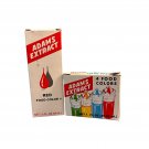 Vintage Adams Extract Food Colors Red Dye 1.5oz NOS 4-Pack Color Pak