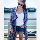 LUCKY BRAND Aztec Drape Cardigan Open Southwest Boho Geometric Womens Size Large LUCKY BRAND Aztec Drape Cardigan Open Southwest Boho Geometric Womens Size Large