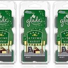 Glade Wax Melts Air Freshener - Sage & Thyme Market - 6 Ct Wax Melts, 3 Pack Glade Wax Melts Air Freshener - Sage & Thyme Market - 6 Ct Wax Melts, 3 Pack