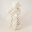 Bunnies By the Bay Gray Grey Lamb Polka Dot Lovey Security Blanket New