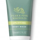 Crabtree & Evelyn Pear & Pink Magnolia Uplifting Body Wash Travel 1.7 oz, 3 Pack Crabtree & Evelyn Pear & Pink Magnolia Uplifting Body Wash Travel 1.7 oz, 3 Pack