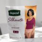 Depend Silhouette Women's Incontinence Underwear Small, Black/Pink/Berry, 16ct
