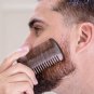 Every Man Jack Woodgrain Duel Tooth Beard Comb Sandalwood