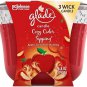 Glade Cozy Cider Sipping Apple Cinnamon 3 Wick Candle 6.8 oz Lot of 2