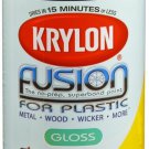 Krylon Fusion For Plastic Aerosol Spray Paint 2330 Gloss Sunbeam Yellow