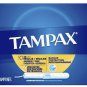 Tampax Cardboard, Regular Absorbency Tampons, Travel Size, 10 Count