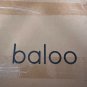Baloo Weighted Adult Blanket Comforter 25 lb King Pebble White, 92x108