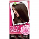 GARNIER Color Sensation Rich Long Lasting Color Cream 4.0 DARK BROWN, 2 Pack