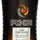 AXE Body Wash Dark Temptation 16 Oz--Lot of 2 AXE Body Wash Dark Temptation 16 Oz--Lot of 2