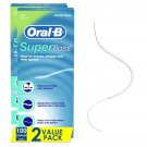 Oral-B Dental Floss for Braces, Super Floss Pre-Cut Strands, Mint, 50 Ct, 2 Pack Oral-B Dental Floss for Braces, Super Floss Pre-Cut Strands, Mint, 50 Ct, 2 Pack