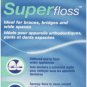 Oral-B Dental Floss for Braces, Super Floss Pre-Cut Strands, Mint, 50 Ct, 2 Pack
