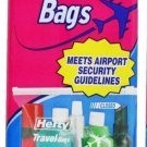 Hefty One Zip Travel Bags Quart Size Meets Airport Security Guidelines, 7 Bags