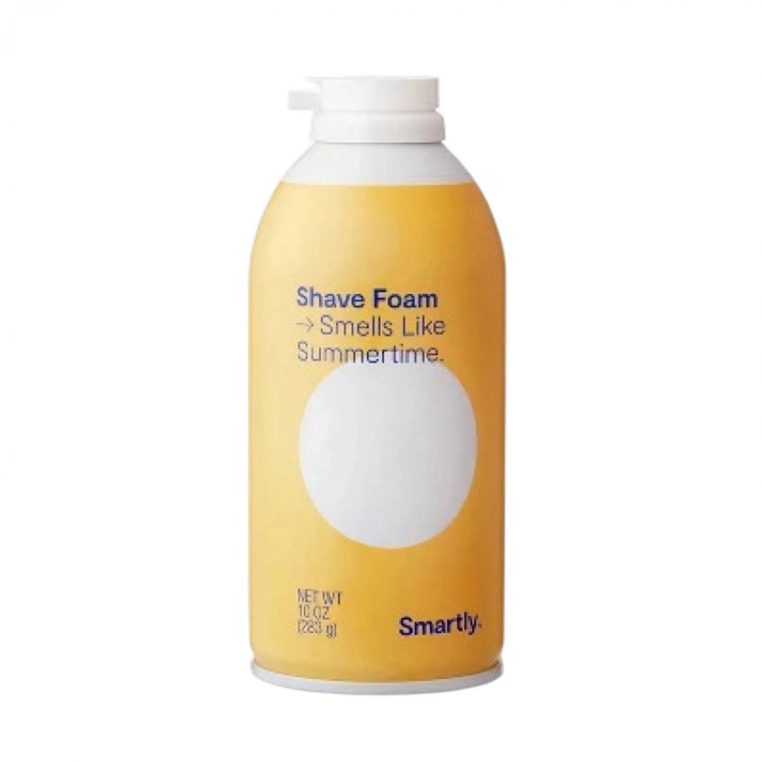 Smartly Smells Like Sunshine Shave Cream Foam, 10 oz, 4 Pack