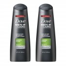 Dove Men+Care Fresh and Clean 2-in-1 Shampoo and Conditioner 12 fl oz, 2 Pack